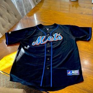 Majestic New York Met’s David Wright Jersey